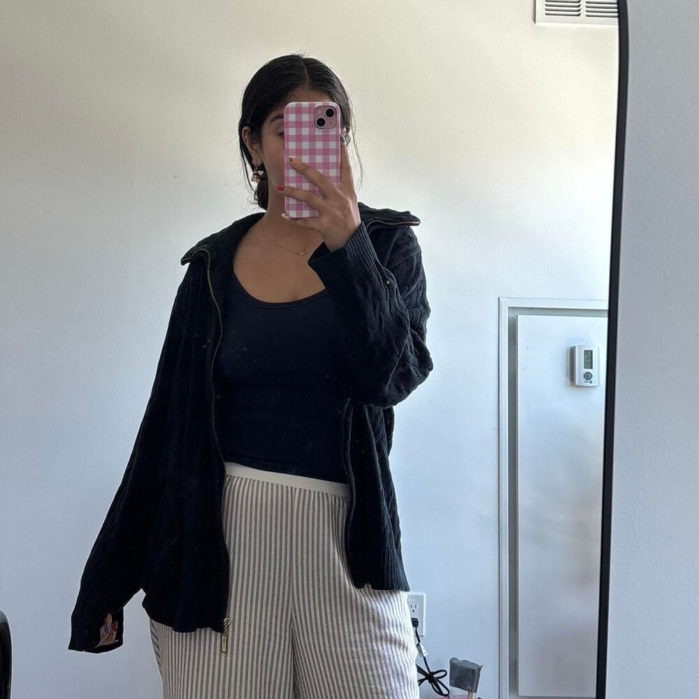 Karen-scott Women's Black Cardigan